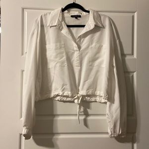 Cropped long Sleeve Blouse